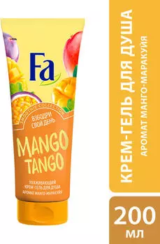Крем-гель для душа Fa Smoothie collection с ароматом манго-маракуйи 200мл
