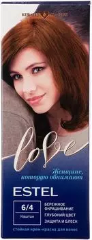 Крем-краска для волос Estel Love 6/4 Каштанс доставкой!