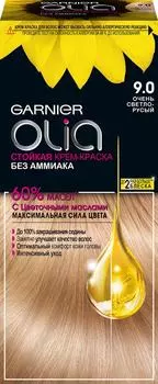 Крем-краска для волос Garnier Olia 9.0 Очень светло-русый