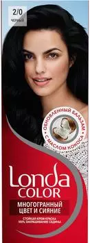 Крем-краска для волос Londa Color 2/0 Черный