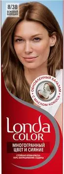 Крем-краска для волос Londa Color 8/38 Бежевый блондин
