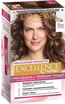 Крем-краска для волос Loreal Paris Excellence creme 600 Темно-русый