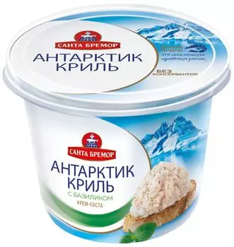 Крем-паста Санта Бремор Антарктик Криль с базиликом 150г