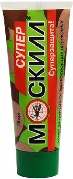 Крем репеллентный Москилл Супер от комаров 75мл