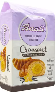 Круассаны Bauli с ванильным кремом 300г