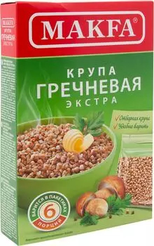 Крупа Makfa Гречневая 400г