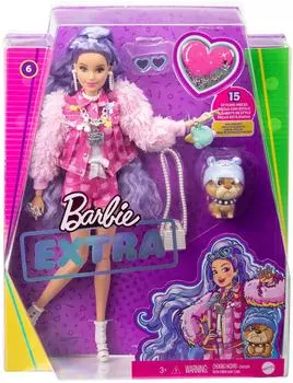 Кукла Barbie Экстра Милли с сиреневыми волосами