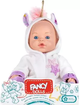 Кукла Fancy Dolls Малыш единорог 21см