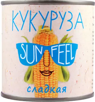 Кукуруза Sunfeel сладкая 340г