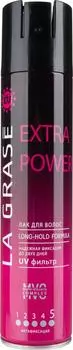 Лак для волос La Grase Extra Power Мегафиксация 250мл
