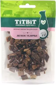 Лакомство для кошек TiTBiT легкое телячье 20г (упаковка 3 шт.)