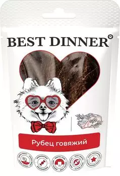 Лакомство для собак Best Dinner Freeze Dry Рубец говяжий 35г