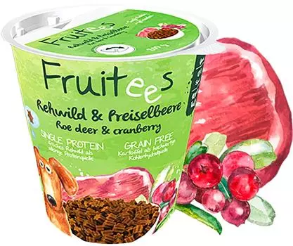 Лакомство для собак Bosch Fruitees с косулей и клюквой 200г