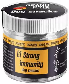 Лакомство для собак Grand Prix Усиленный иммунитет 90г
