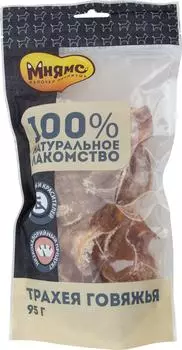 Лакомство для собак Мнямс трахея говяжья 95гс доставкой!