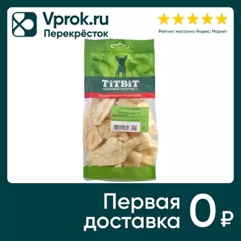 Лакомство для собак TiTBiT Хрустики говяжьи 65г
