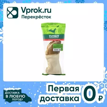 Лакомство для собак TiTBiT Нога говяжья резаная