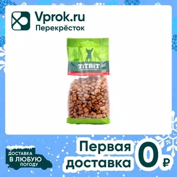 Лакомство для собак TiTBiT Подушечки глазированные с начинкой из индейки 400г (упаковка 3 шт.)