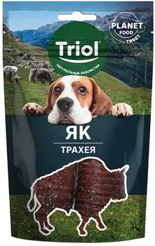 Лакомство для собак Triol Planet Food Трахея яка 40г