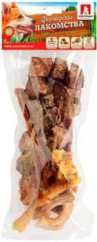 Лакомство для собак Зоогурман Фермерские Лакомства Мясной микс 100г