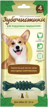 Лакомство для собак Зубочистики Мятные 70гс доставкой!