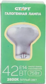 Лампа галогенная Старт R50 42Вт Е14