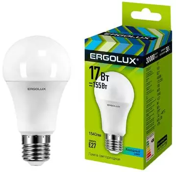 Лампа светодиодная Ergolux LED E27 17Вт