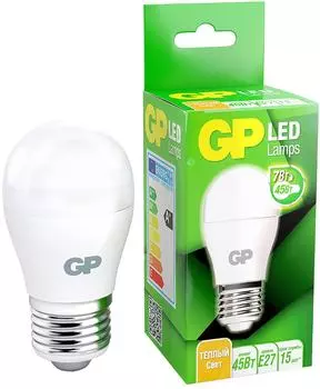 Лампа светодиодная GP LED E27 7Вт