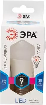 Лампа светодиодная Эра LED A60 840 E27 9Вт
