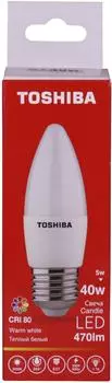 Лампа светодиодная Toshiba 5Вт Е27 C35 220В