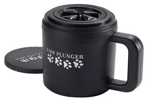 Лапомойка для собак Paw Plunger средняя черная