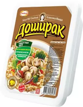 Лапша Доширак со вкусом грибов 90г. Доставим до двери!