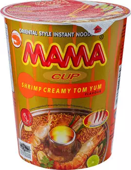 Лапша МАМА Быстрого приготовления Том ям 70г