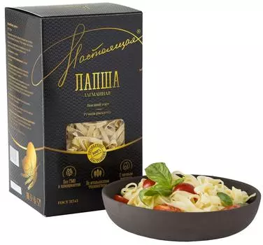 Лапша Настоящая Лагманная 500г