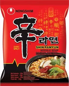 Лапша Nongshim Shin Рамен 120г