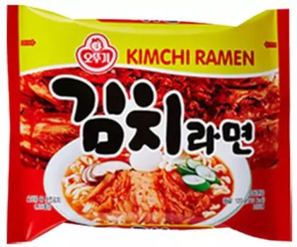 Лапша Ottogi Кимчи 120г - Vprok.ru Перекрёсток