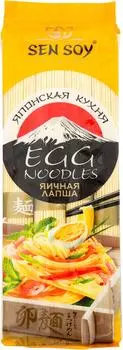 Лапша Sen Soy Premium Egg Noodles яичная 300г