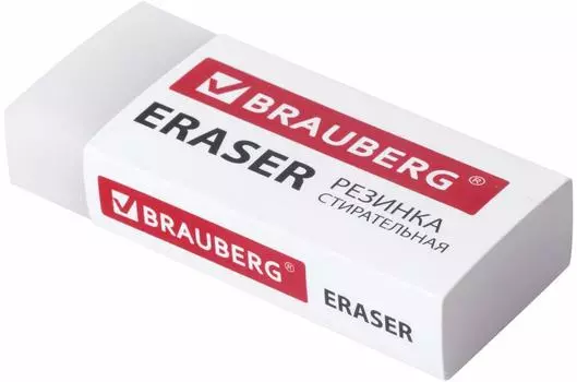 Ластик Brauberg Extra прямоугольный 50*24*10мм