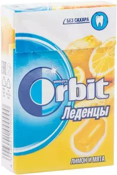 Леденцы Orbit Лимон и Мята 35г