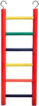 Лестница для птиц Triol разноцветная 33*11см