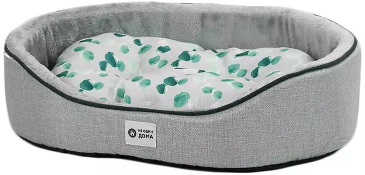 Лежанка для животных Не Один Дома для кошек и собак Лесная полянка L 70*54*18см