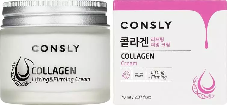 Лифтинг-крем для лица Consly с коллагеном 70мл