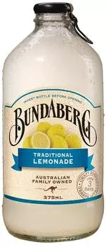 Лимонад Bundaberg Traditional Lemonade крафтовый газированный 375мл