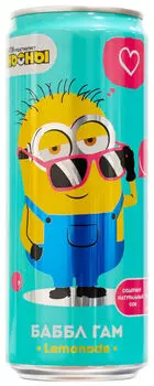 Лимонад Миньоны Баббл гам 330мл