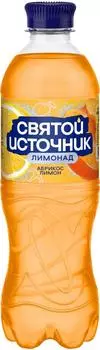 Лимонад Святой Источник Абрикос-Лимон 500млс доставкой!