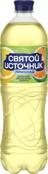 Лимонад Святой Источник Зеленый мандарин-Лимон 1л