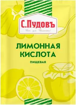 Лимонная кислота С.Пудовъ пищевая 50г. Закажите онлайн!