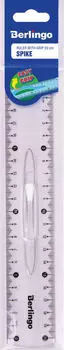 Линейка Berlingo Spike 20см