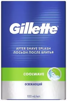 Лосьон после бритья Gillette Cool Wave Свежий 100мл