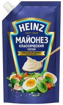 Майонез Heinz Классический 67% 350г